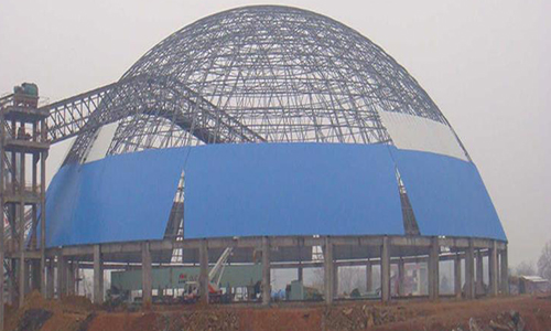 咸阳螺栓球网架加工的注意事项