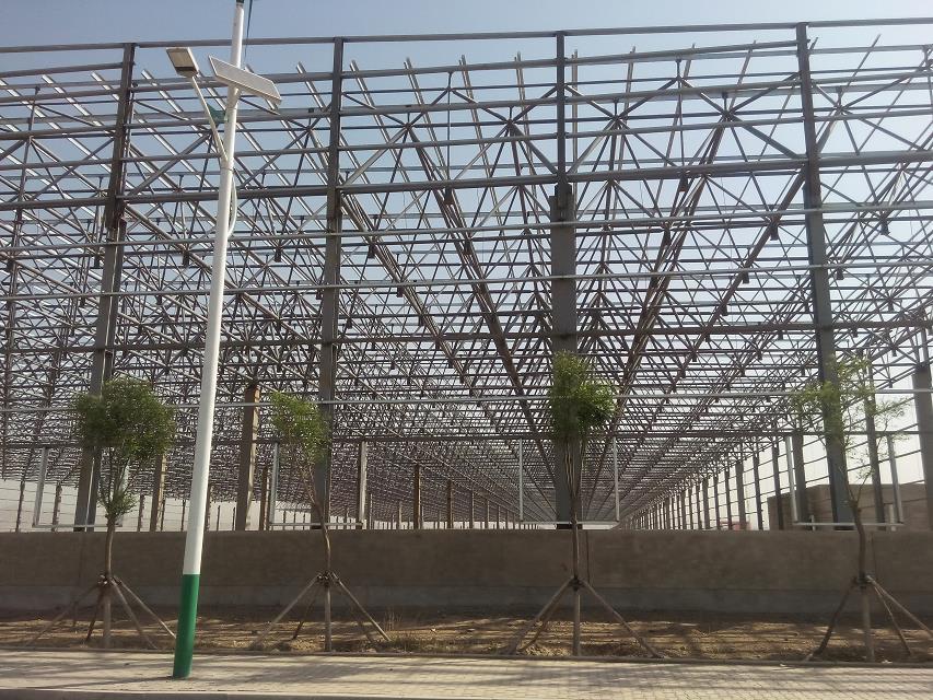 咸阳汽车工业厂房网架